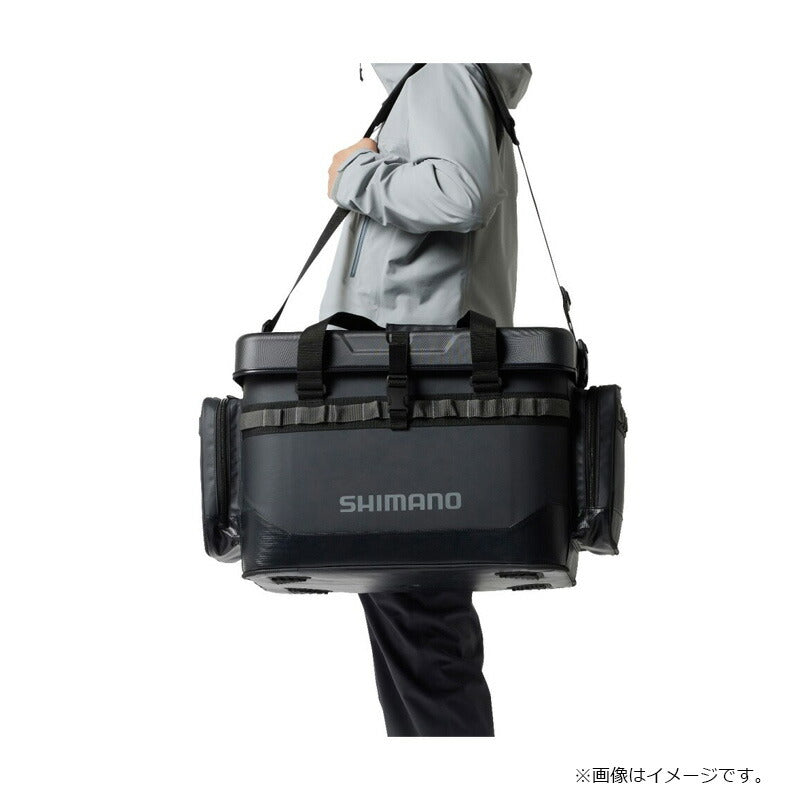 BA-201X ロックショア タフタックルバッグ 36L ブラック