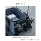BK-021W ロッドレスト タックルバッグ (レスト2/ハードタイプ) 27L ブラック
