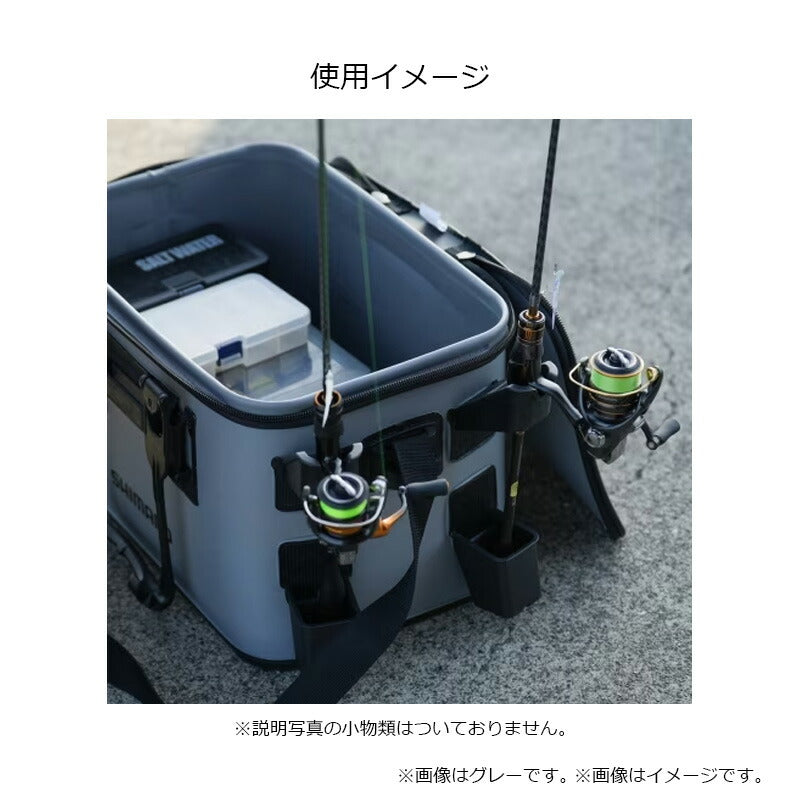 BK-021W ロッドレスト タックルバッグ (レスト2/ハードタイプ) 27L グレー