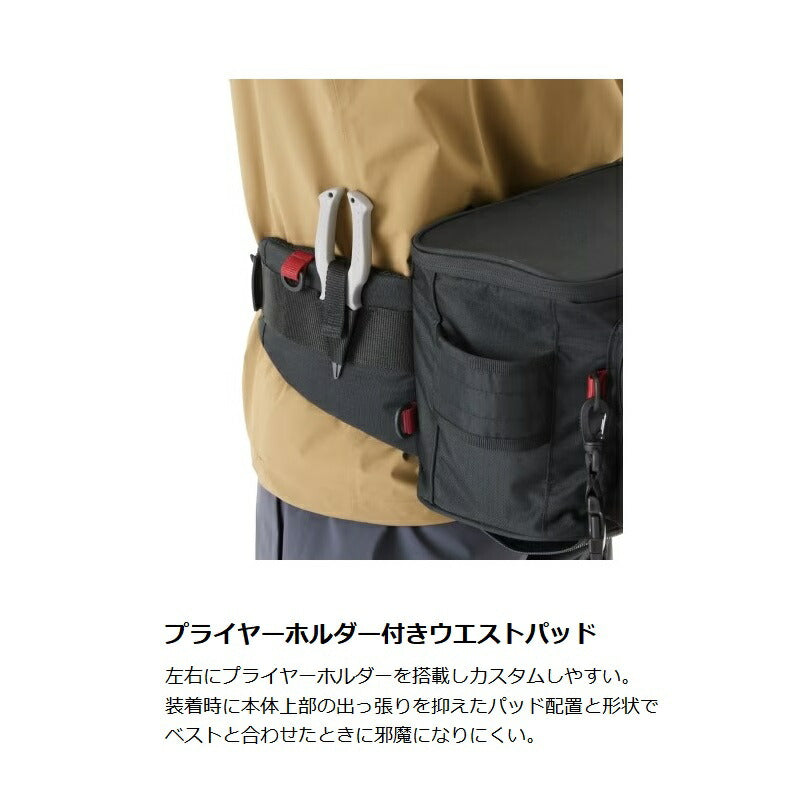 BW-222W セフィア ランガンウエスト L ブラック