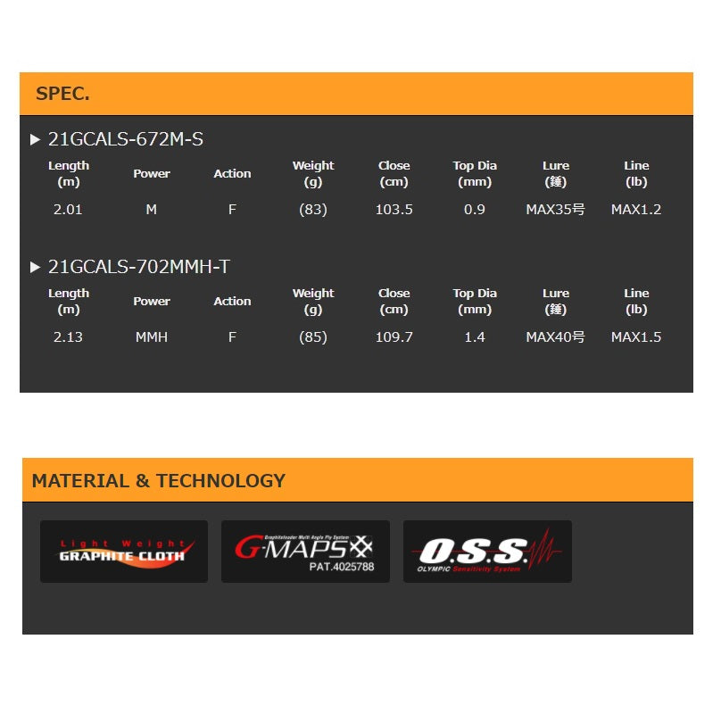 21カラマレッティー 21GCALS-702MMH-T
