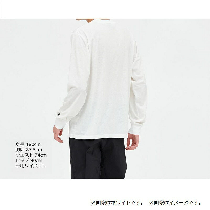 DE-6724 フィッシングネットロングTシャツ レイクサイド ブラック