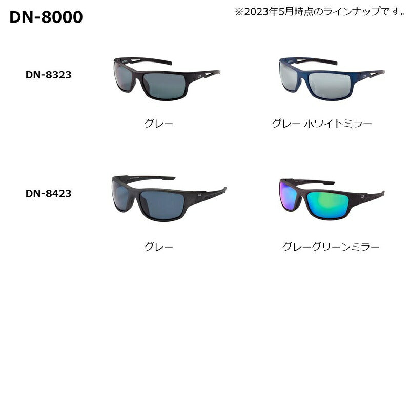 DN-8423 トリアセテート偏光グラス グレーグリーンミラー
