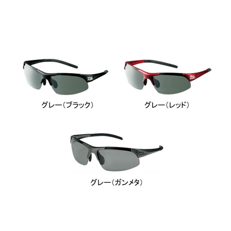DN-4022H ポリカーボネイト変色調光偏光グラス グレー (レッド)