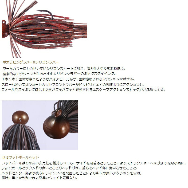 OSPジグ 03 HUNTS(ハンツ) STRONG 3.5g