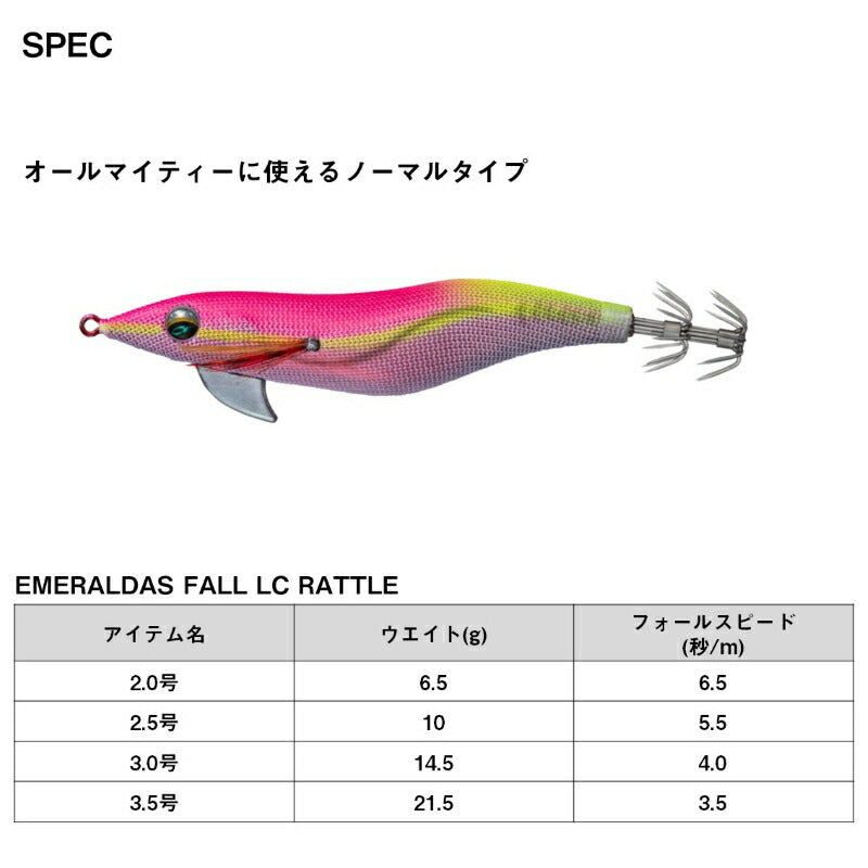エメラルダス フォールLC ラトル 2.0
