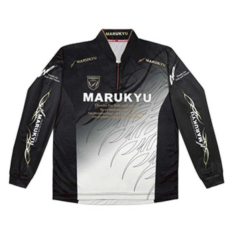 マルキユージップアップシャツ