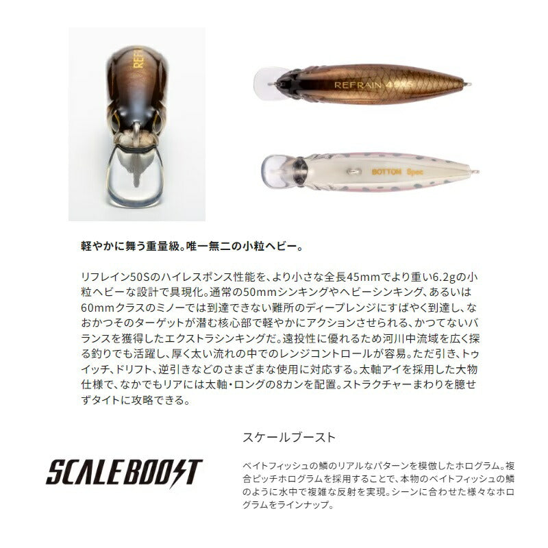 ZN-245X カーディフ リフレイン 45XS ボトムスペック