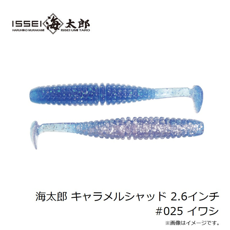 海太郎 キャラメルシャッド 2.6インチ