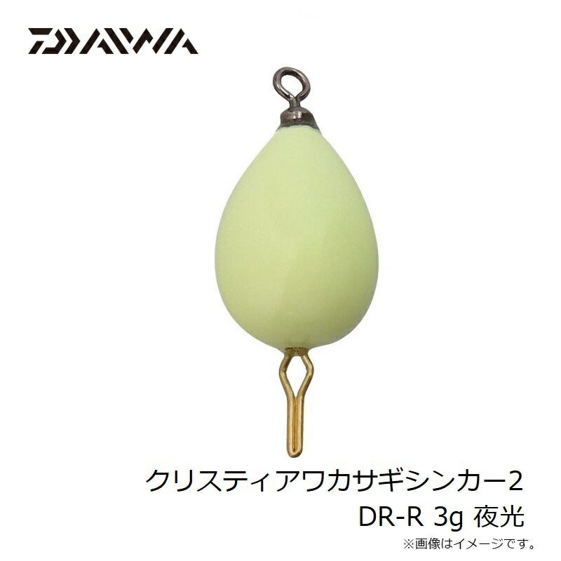 クリスティア ワカサギシンカー II DR-R 夜光