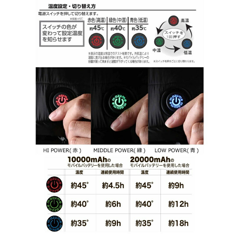 【在庫限り特価】 MZFW-803 mazume ヒーターウインドカットパンツ
