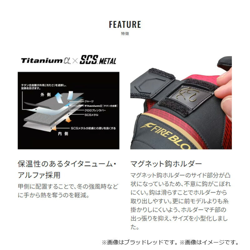 GL-110X リミテッドプロ タイタニューム・アルファ グローブ 3