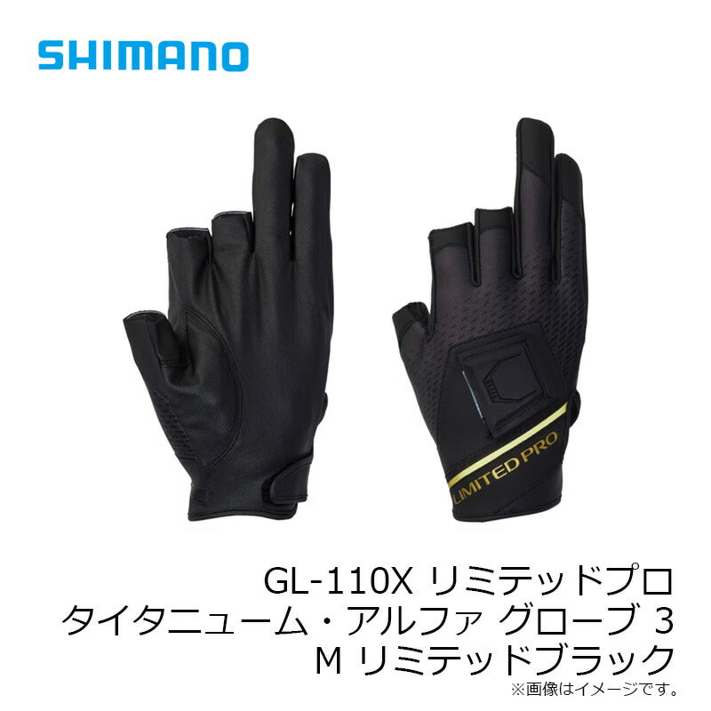 GL-110X リミテッドプロ タイタニューム・アルファ グローブ 3