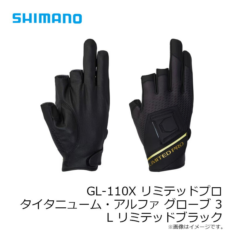 GL-110X リミテッドプロ タイタニューム・アルファ グローブ 3