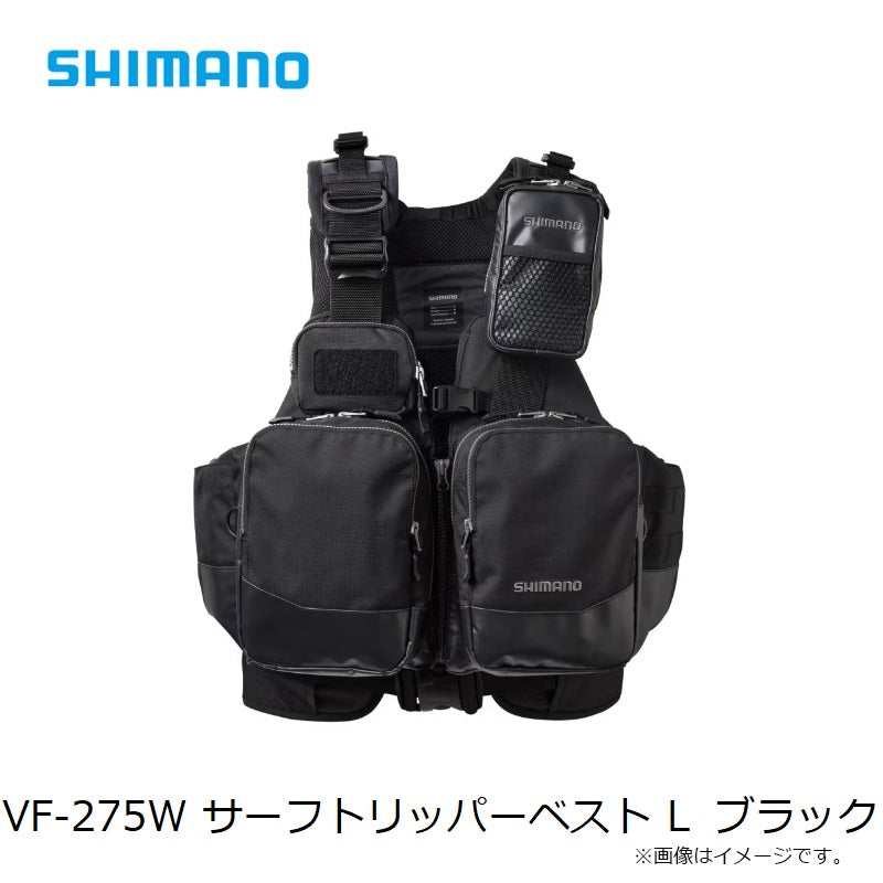 VF-275W サーフトリッパーベスト L ブラック – つり具のBunBun.com