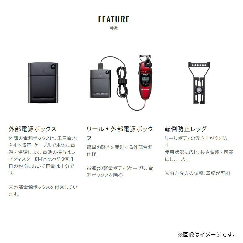 24 レイクマスター CT-ET レッドブラックGR