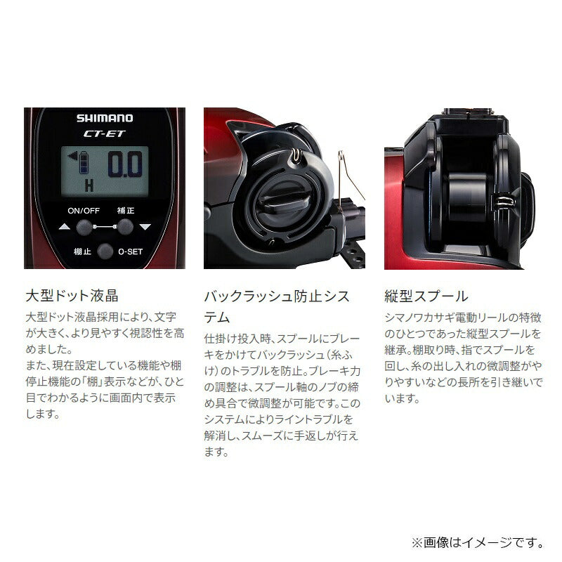 24 レイクマスター CT-ET レッドブラックGR