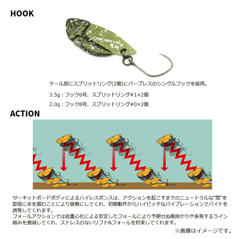 サーキットバイブ トラウトモデル 3.5g