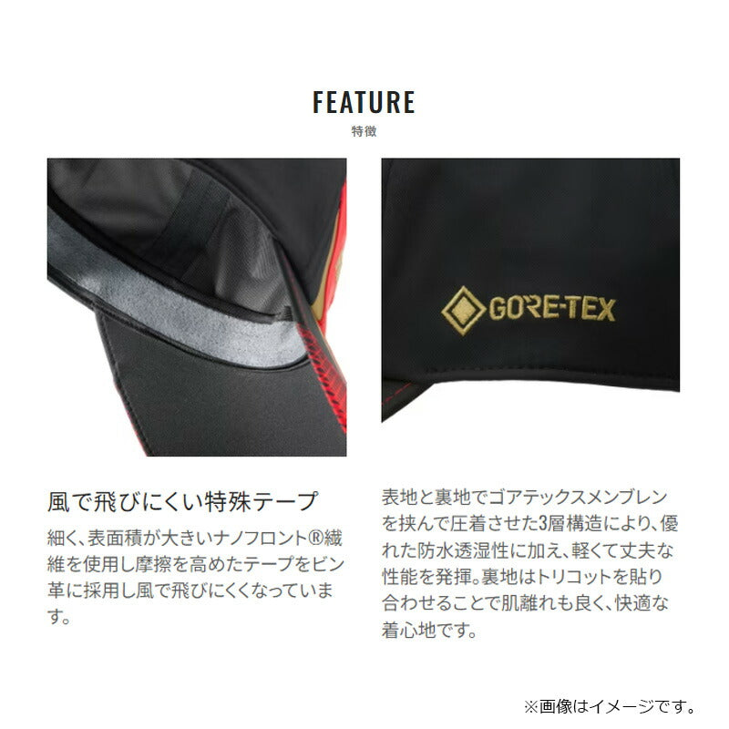 CA-111X リミテッドプロ ゴアテックス ヘッドグリップ レインキャップ