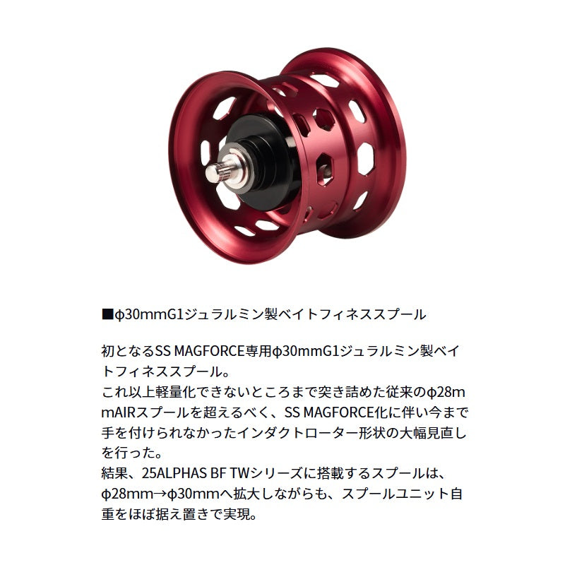 DAIWA ダイワ　アルファスBF ギア比6.3 超美品 アルファスBF TW(リール)｜DAIWA