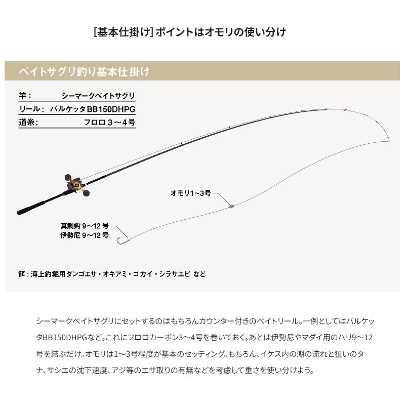 シーマーク ベイトさぐり 350