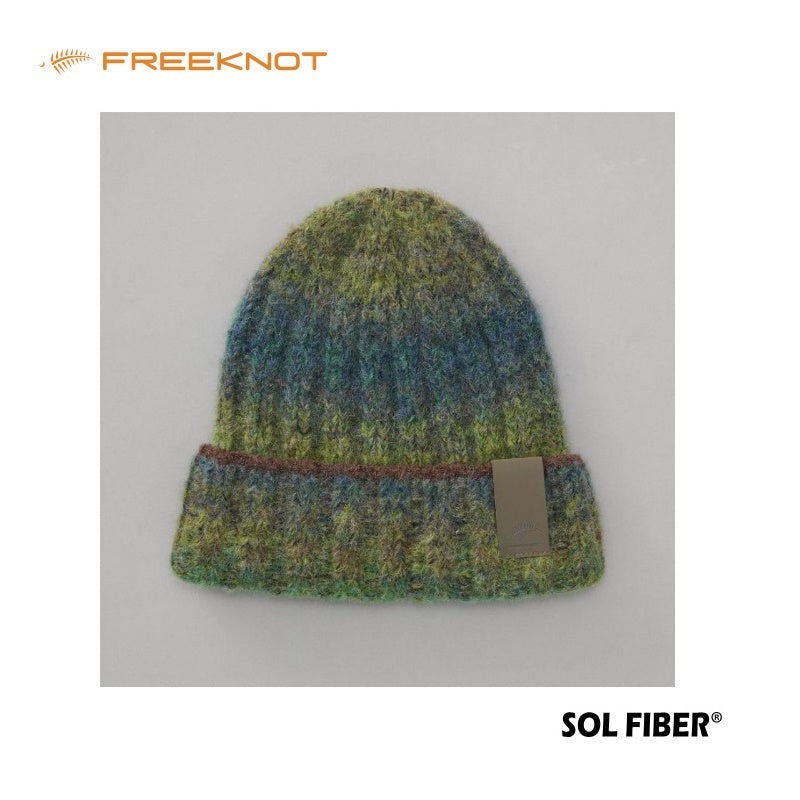 Y3200 SOLFIBER FOURON かすりリブニットワッチ