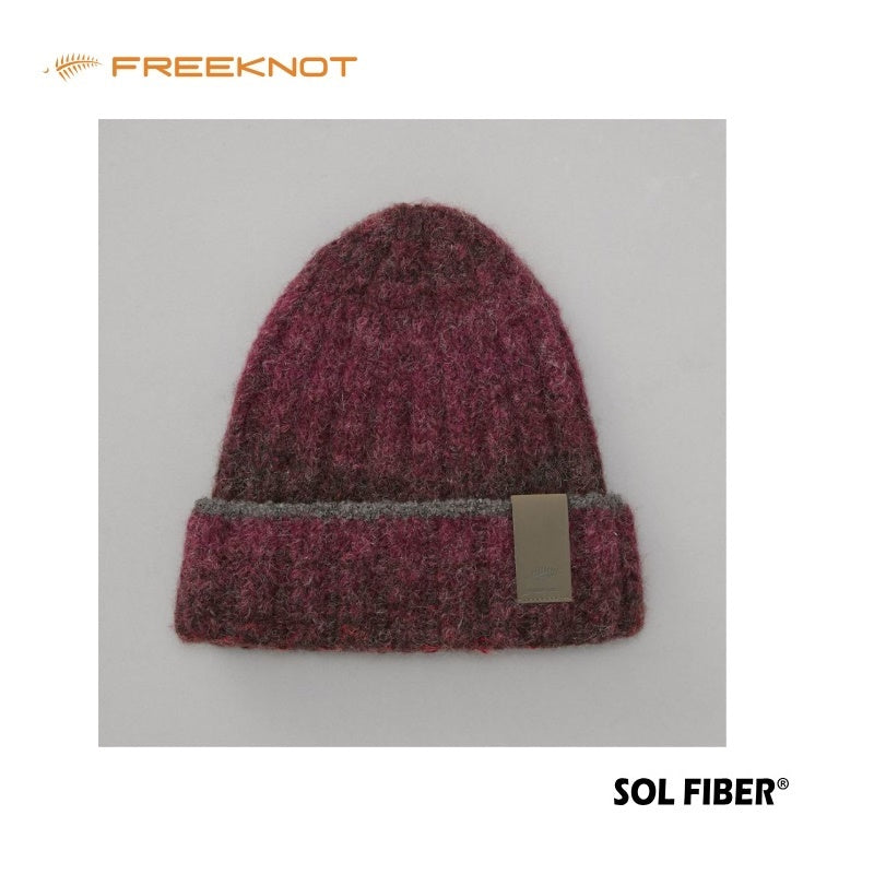 Y3200 SOLFIBER FOURON かすりリブニットワッチ