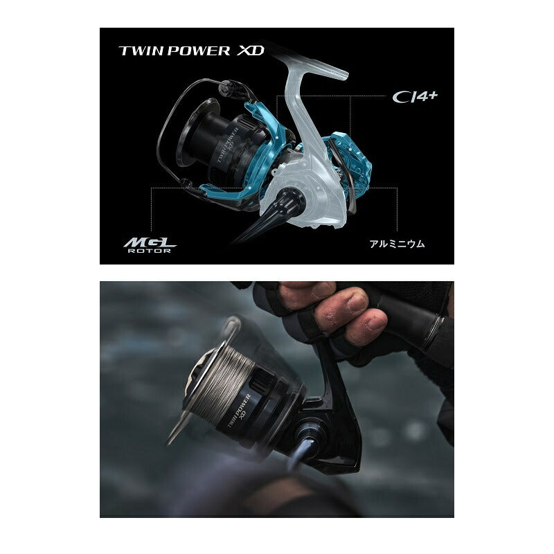 シマノ 25 ツインパワー XD C3000HG スピニングリール - 釣具の