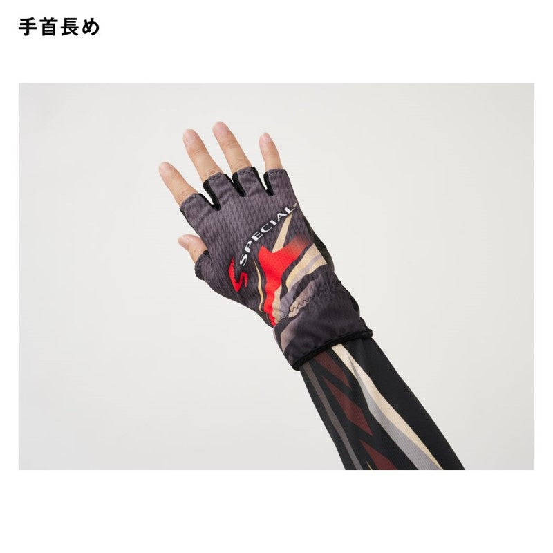 DG-6225 スペシャル 手甲グローブ ブラック