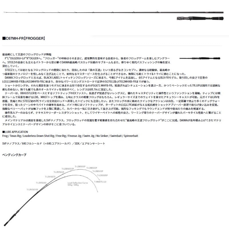 スティーズ C67MH-FR フロッガー 【大型商品】