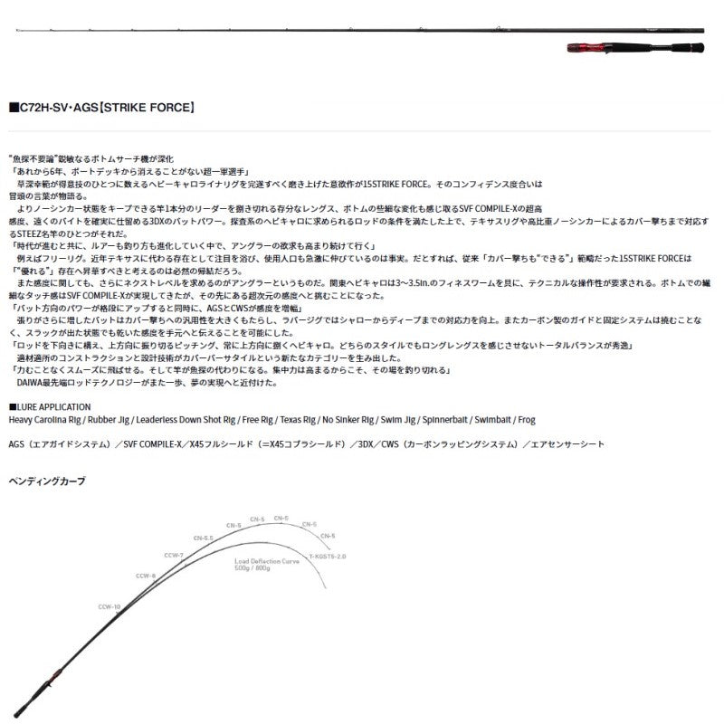 スティーズ C72H-SV・AGS ストライクフォース 【大型商品】