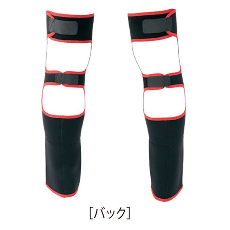 【在庫限り特価】 GM-3595 プロテクトゲーター(ソックス無し) レッド L