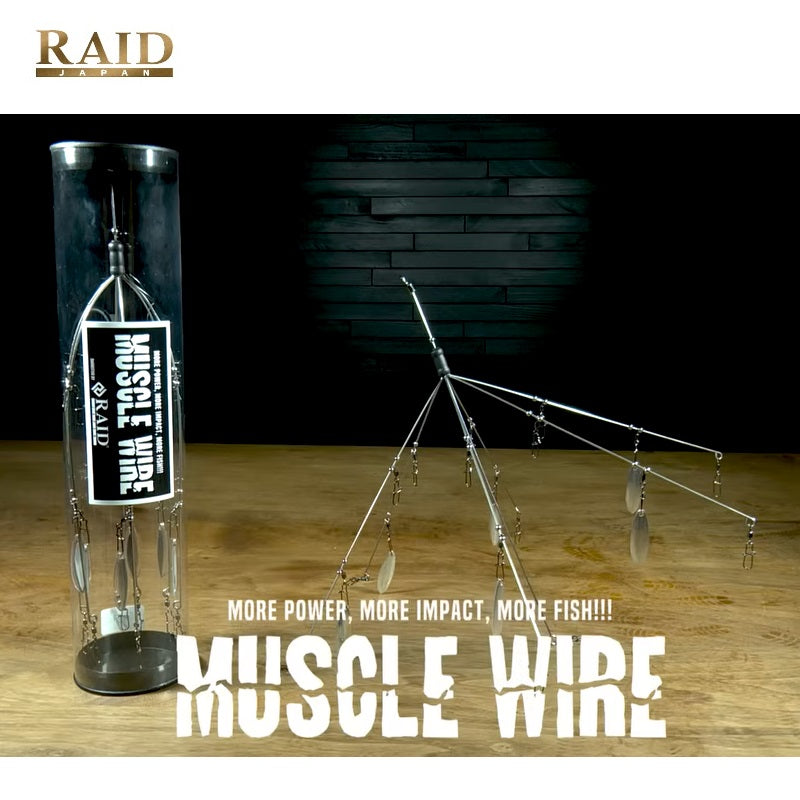 RAID JAPAN MUSCLE WIRE アラバマリグ マッスルワイヤー – つり具の