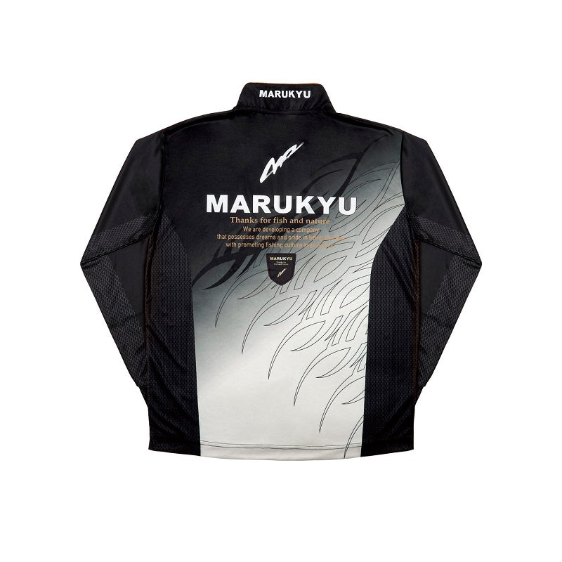 マルキユージップアップシャツ