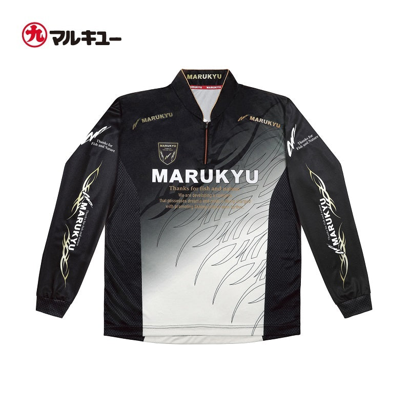 マルキユージップアップシャツ