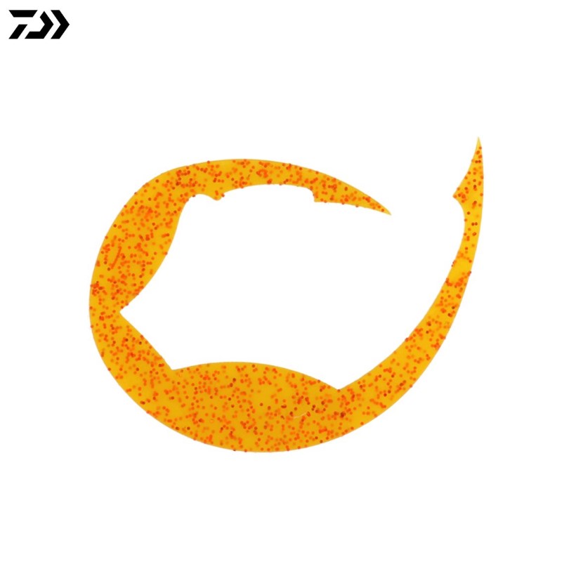 紅牙シリコンネクタイ パデシャ極厚 M 蜜柑ラメ