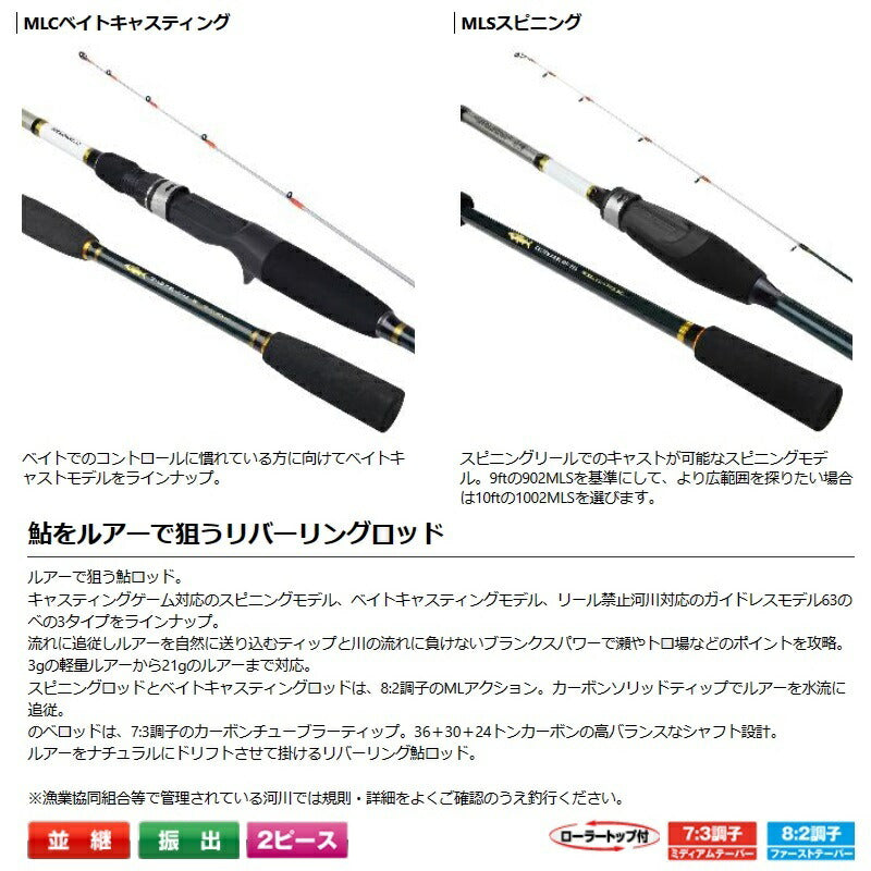 リバーリングアユ 1002MLC / ベイトモデル