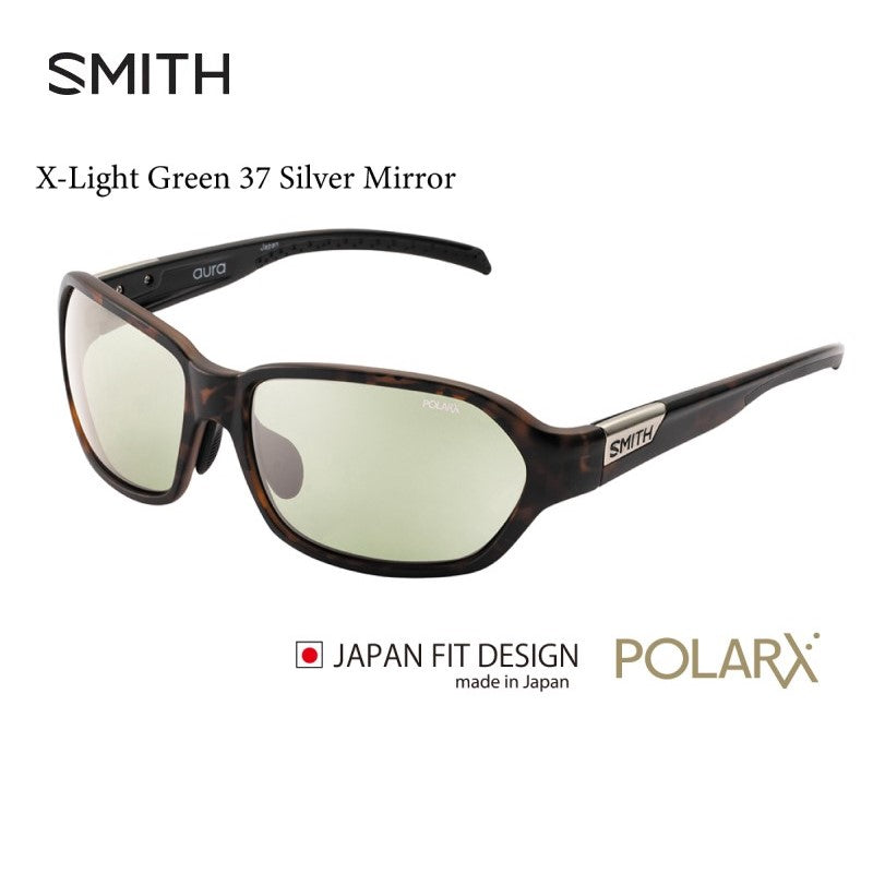 オーラ POLARX Aura 第3世代 Matte Tortoise X-Light Green37