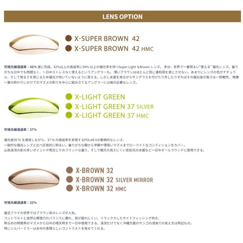 ローダウンXL2 POLARX Lowdown XL 2 Black X-Light Green 37 Hard& Multi-Coat