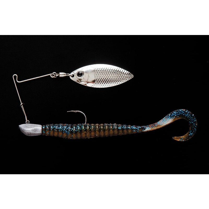 B CUSTOM ジグスピナーセット 3/8oz ウィローリーフ #4