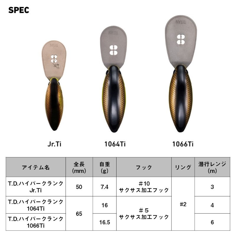 TDハイパークランク 1066Ti