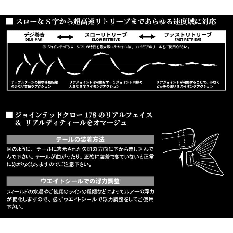 ジョインテッドクロー シフト 183