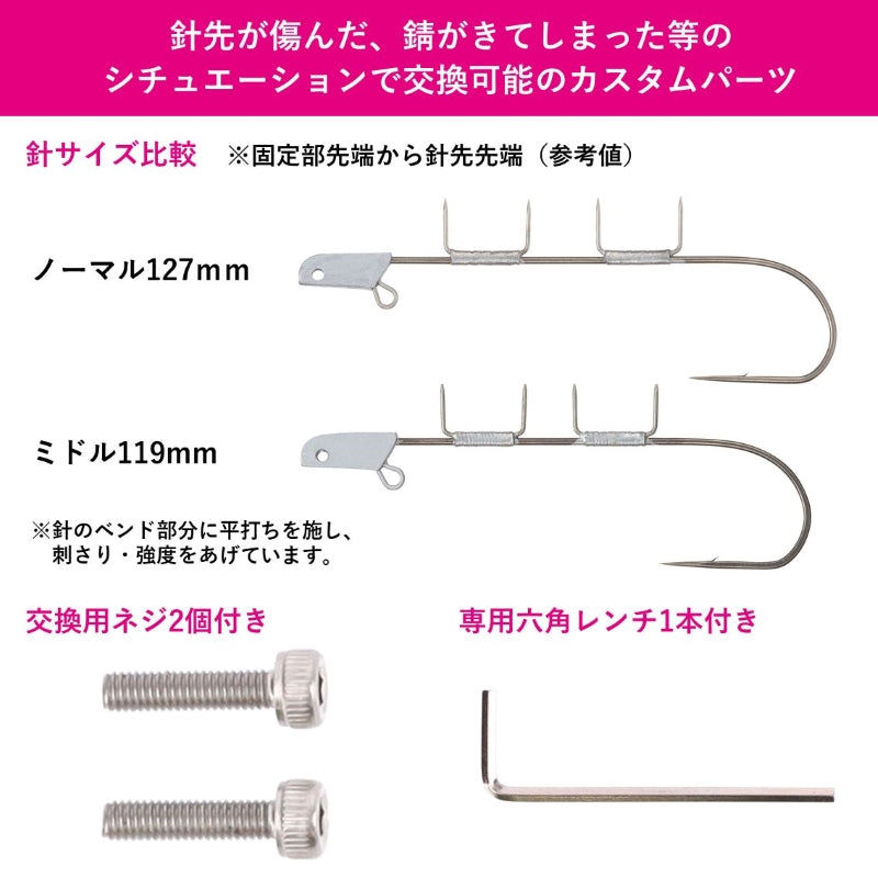 船タチウオテンヤSS ST 替え針