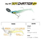 ベイルーフ BRチャターシャッドミニセット 13g