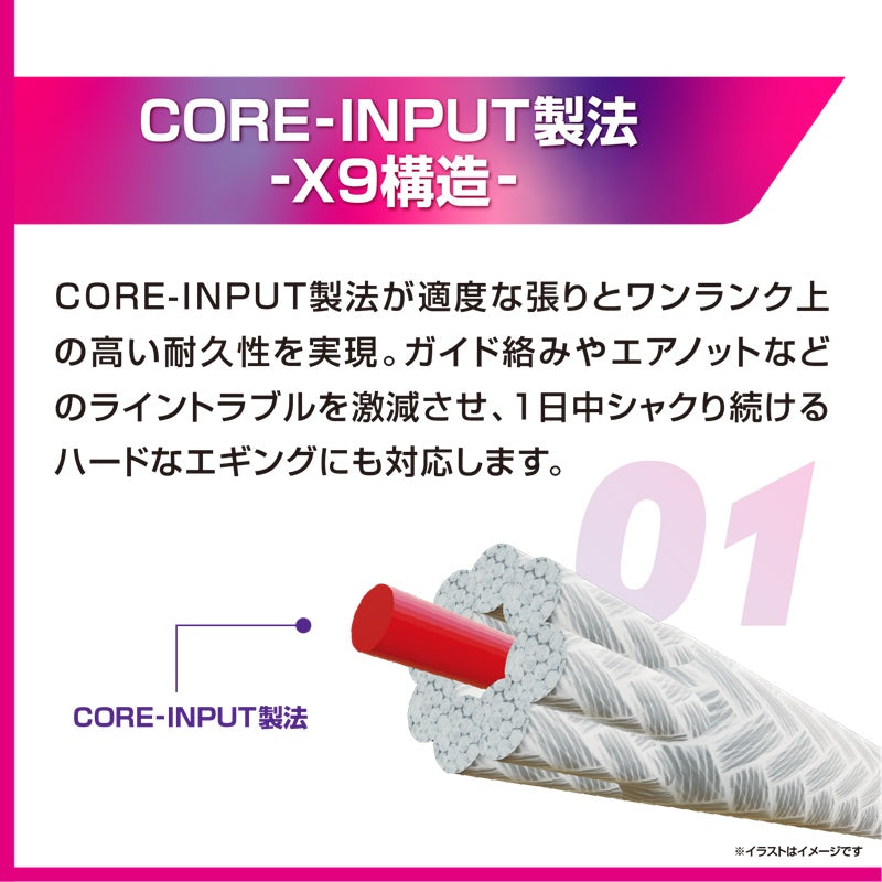 アバニ エギングマックスパワーPE X9 200m