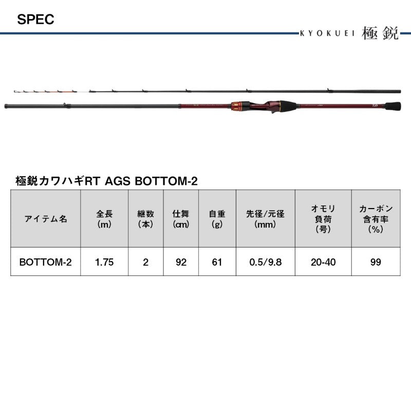 極鋭カワハギRT BOTTOM-2