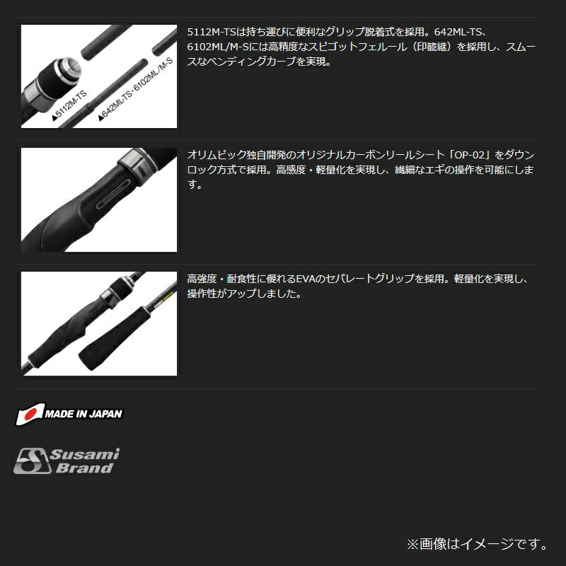 カラマレッティー プロトタイプ ティップエギングモデル 25GCALPS