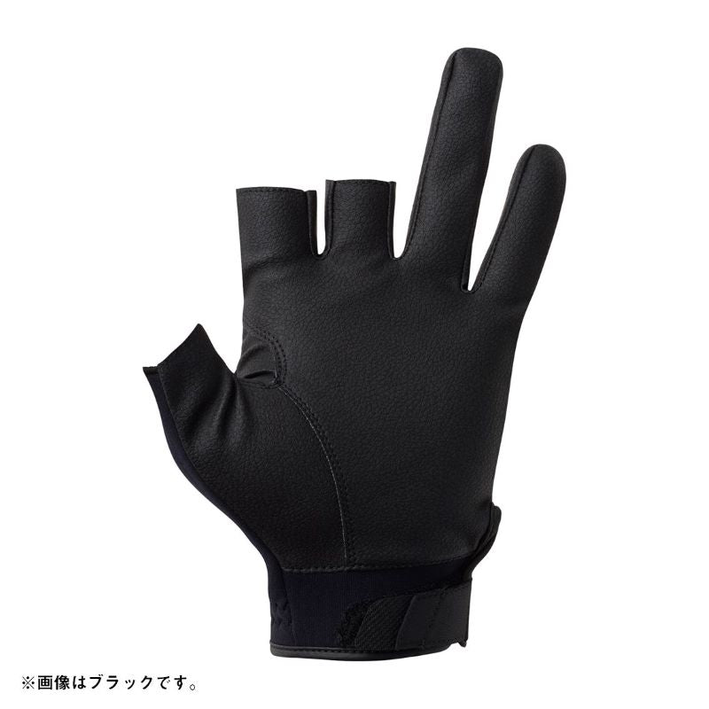DG-6225W 防寒ライトグリップグローブ 3本カット