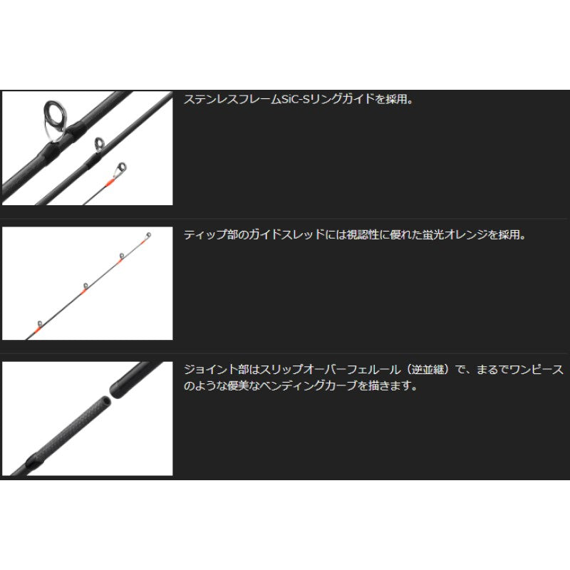 コルト ボートアジング GCORBC-602L-HS (バーチカルモデル) – つり具の
