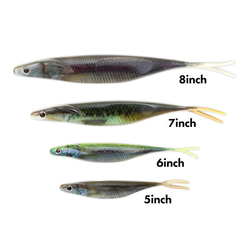 サカマタシャッド リアル ノンソルト 5インチ